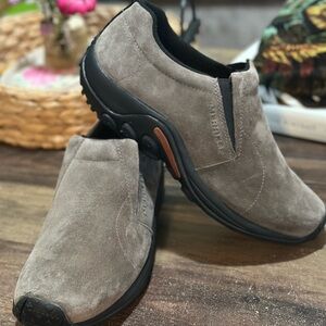 Merrell Men Jungle Moc Wide Width Loafers Shoes Suede SZ 11 W